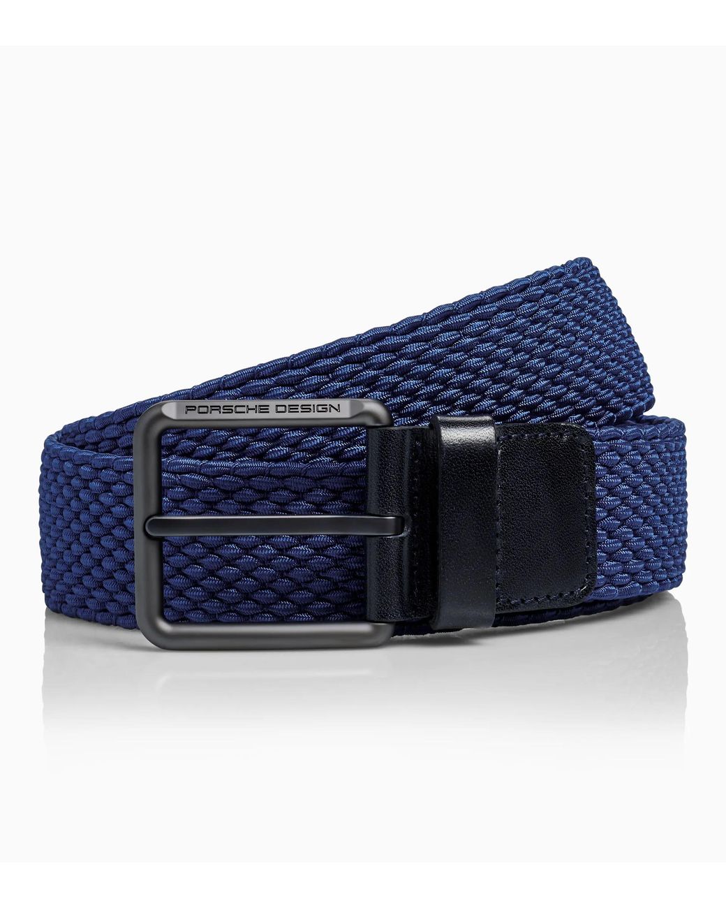 Porsche Design Blue Casual Pin Buckle Chino Belt for men