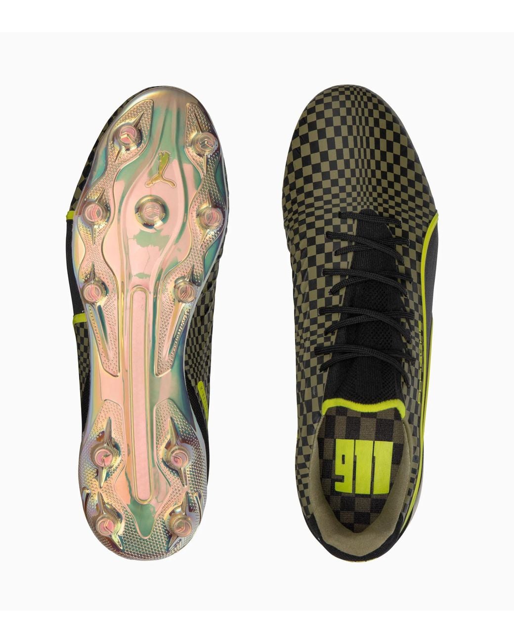 Porsche Lifestyle Green Football Boots – 911 Spirit 70