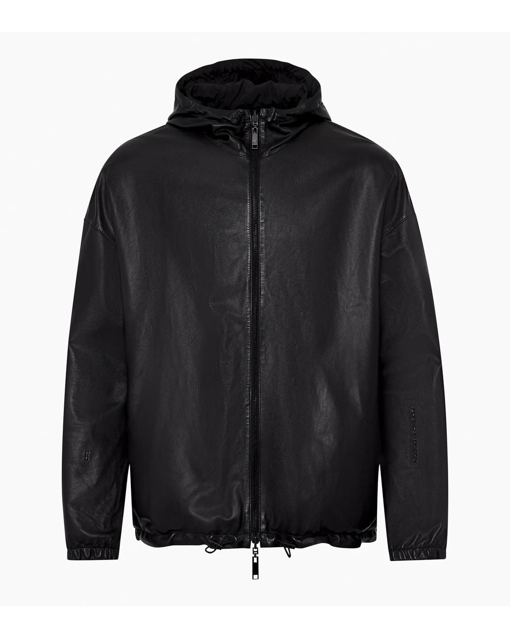 Porsche Design Black Leather Jacket — Orlando Bloom Special Edition for men