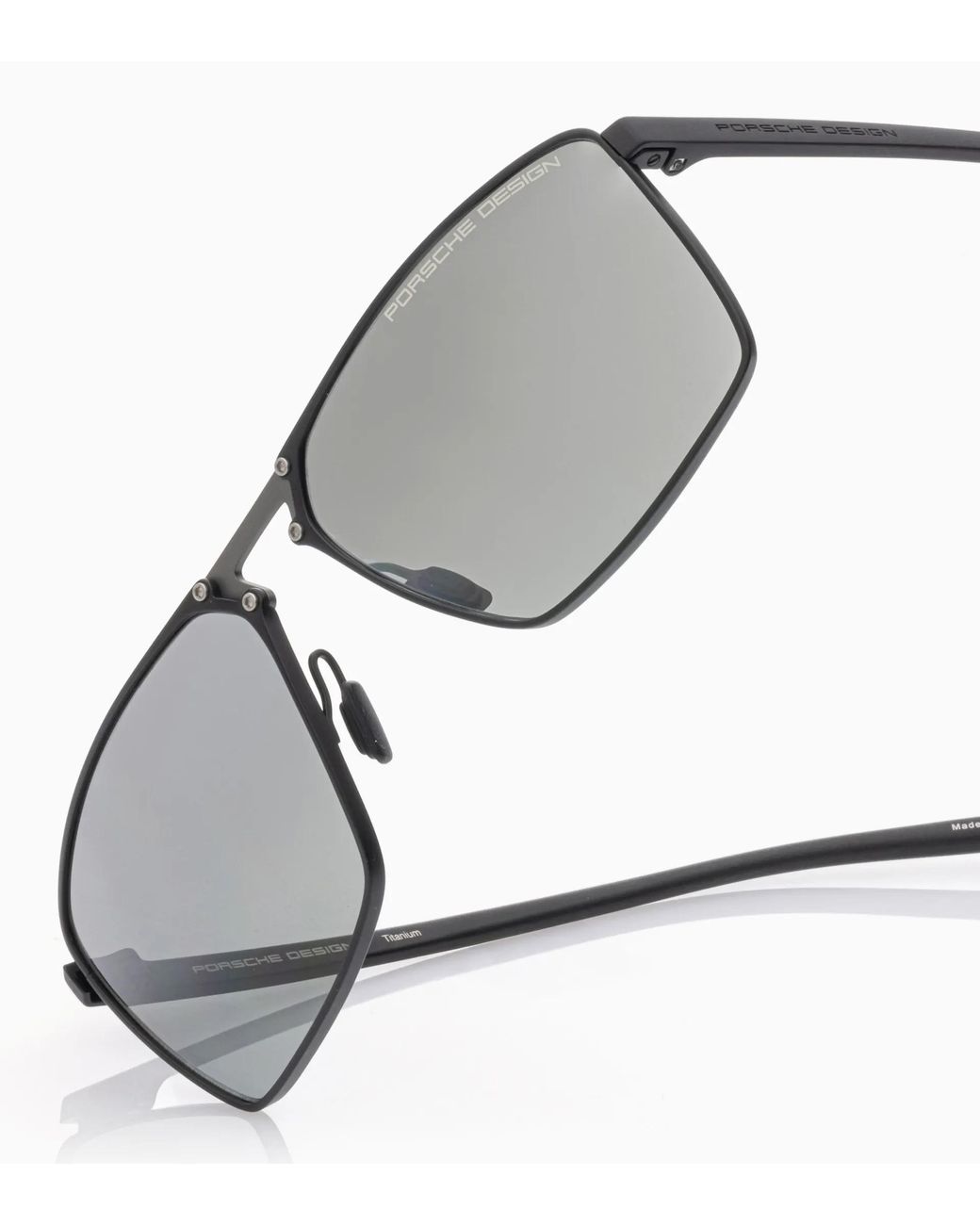 Porsche Design Metallic Sunglasses Hexagon #6 for men