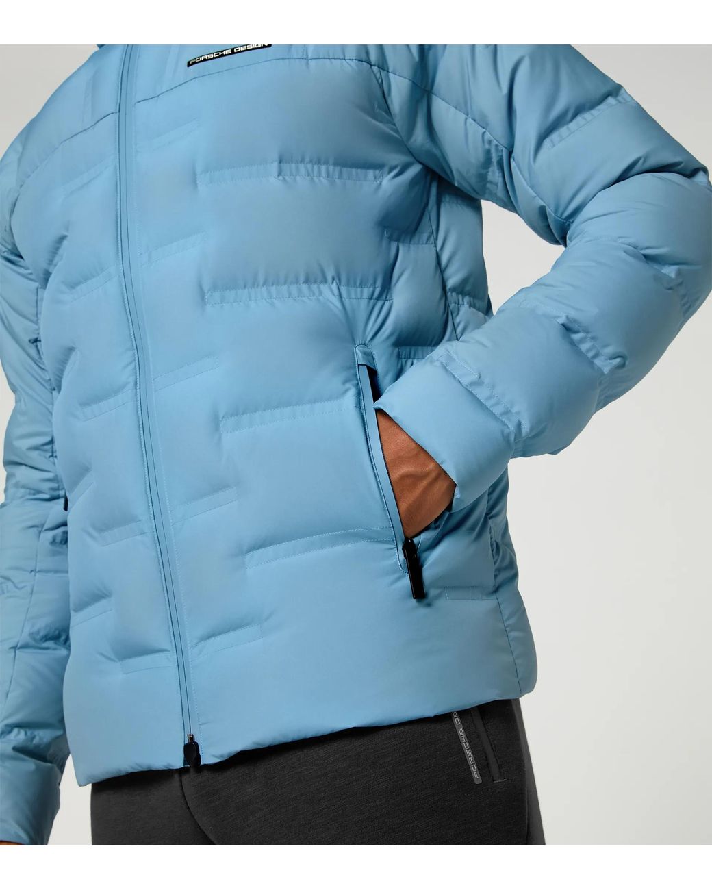 Porsche Design Blue Lightweight Padded Jacket for men