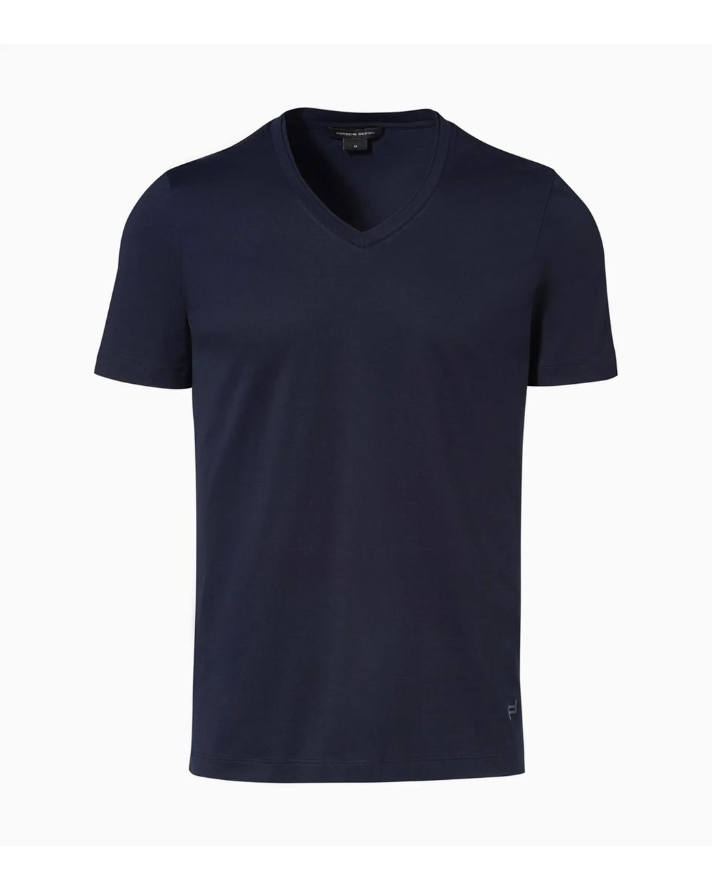 Porsche Design Blue V-Neck T-Shirt for men