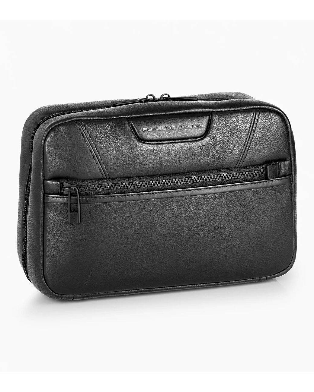 Porsche Design Black Roadster Leather Washbag