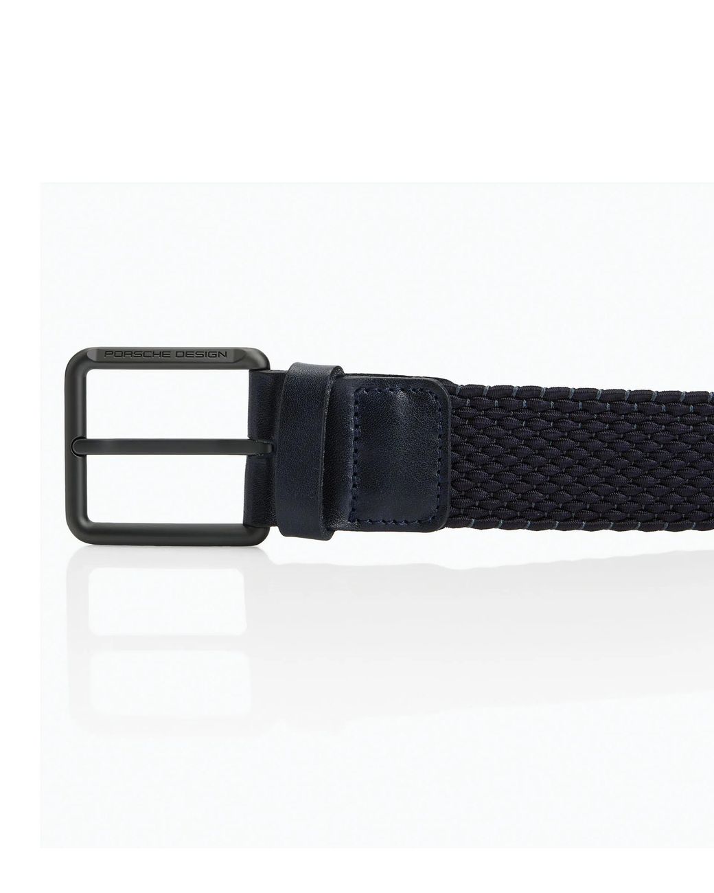 Porsche Design Blue Casual Pin Buckle Chino Belt for men
