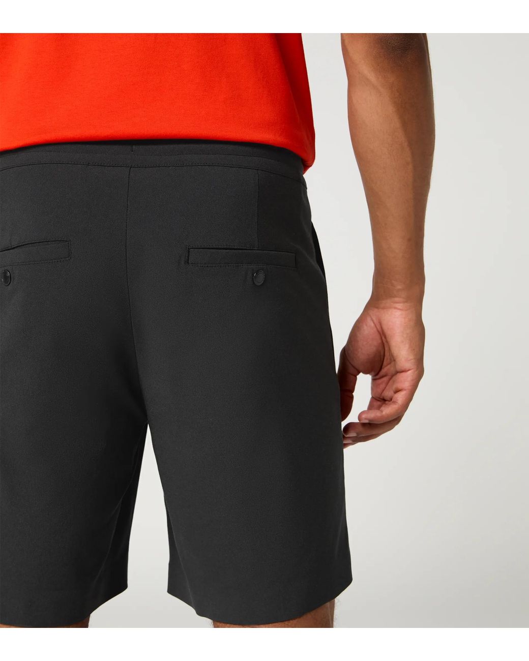 Porsche Design Black Active Shorts for men