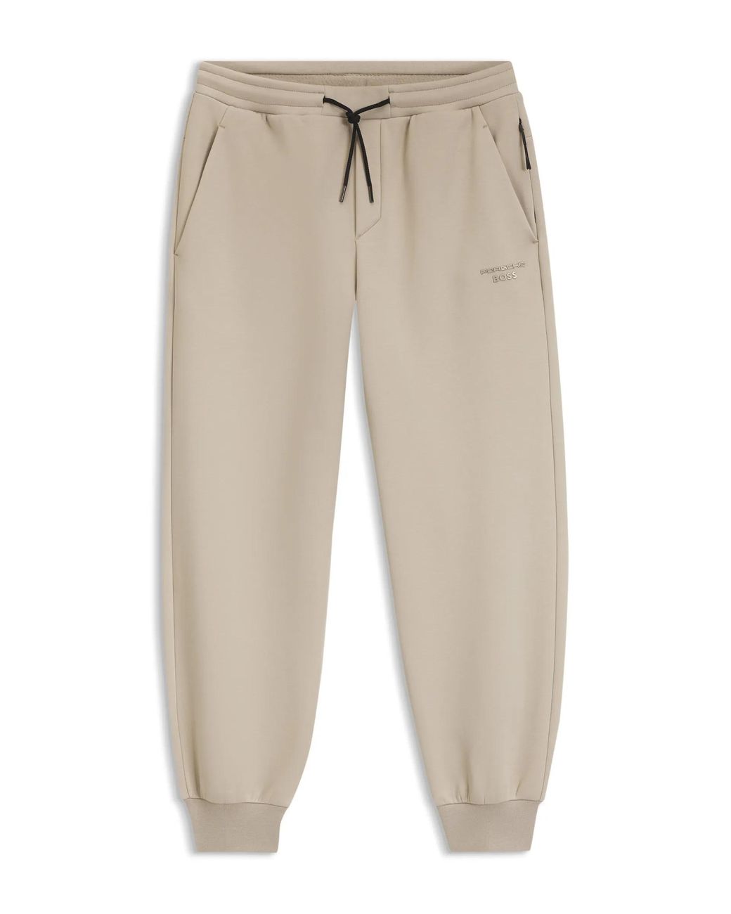 Porsche Lifestyle Jogginghose Aus Stretch-Jersey Mit Logo in Natural für Herren