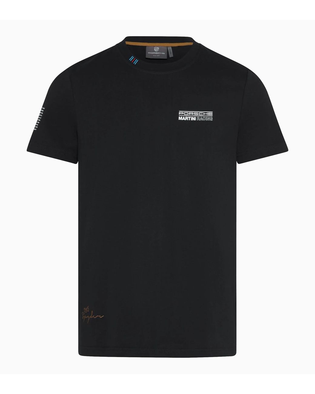 Porsche Lifestyle Black T-Shirt – Martini Racing