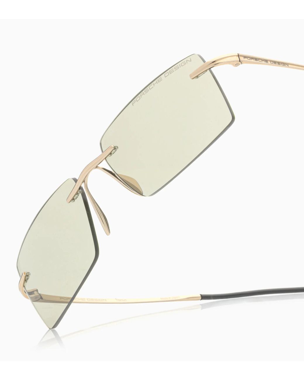 Porsche Design Metallic Sunglasses Liquid Titanium #8 for men