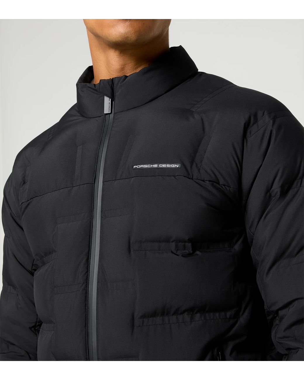 Porsche Design Black Lightweight Padded Jacket for men