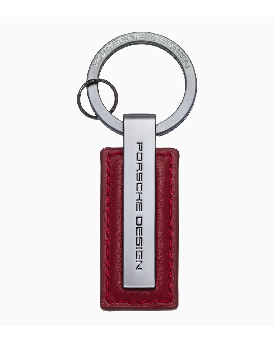 Porsche Design Red Key Ring Metal Bar