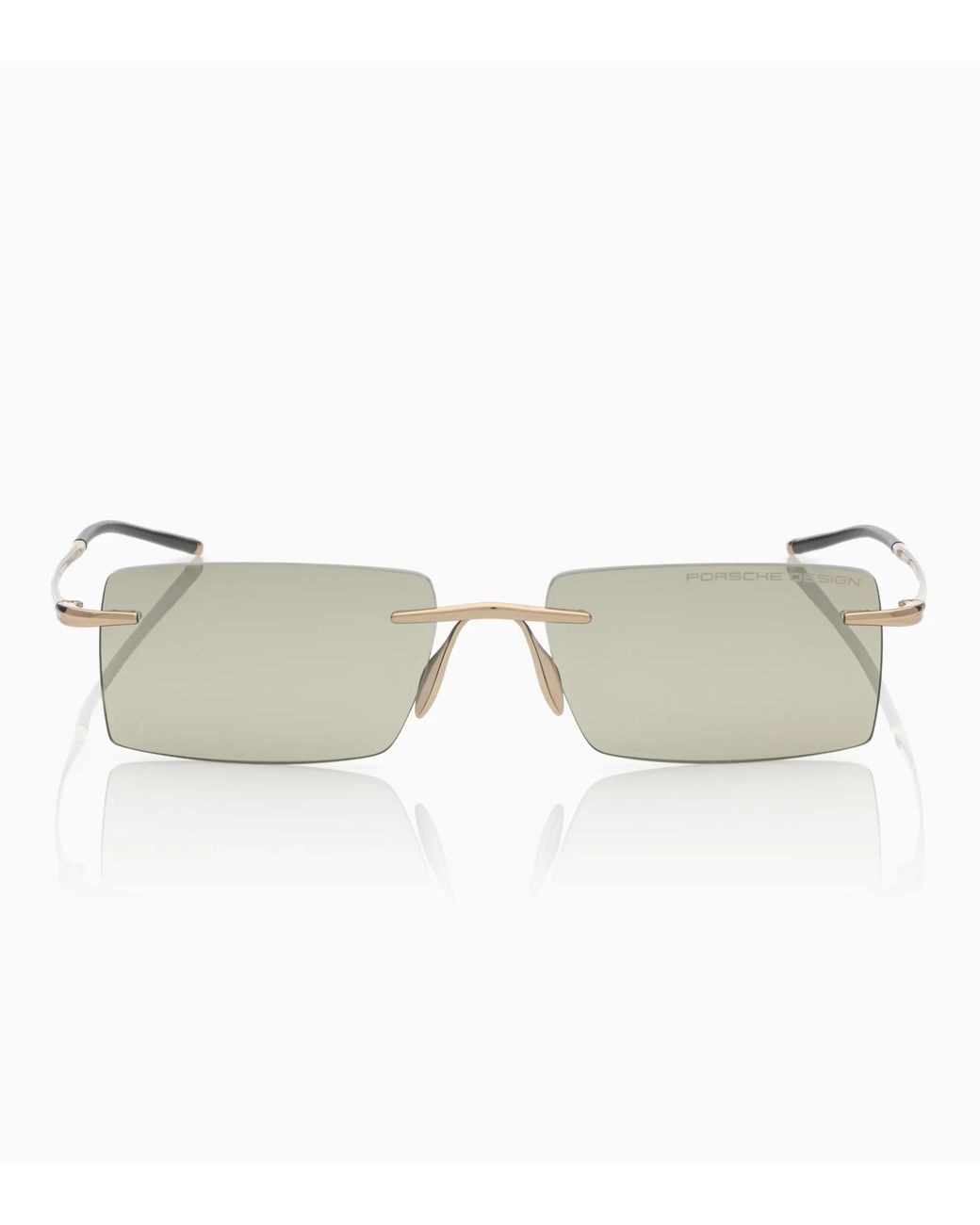 Porsche Design Metallic Sunglasses Liquid Titanium #8 for men