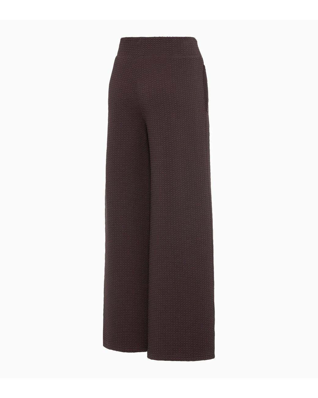 Porsche Lifestyle Brown Textured Trousers – Yoga Capsule Collection