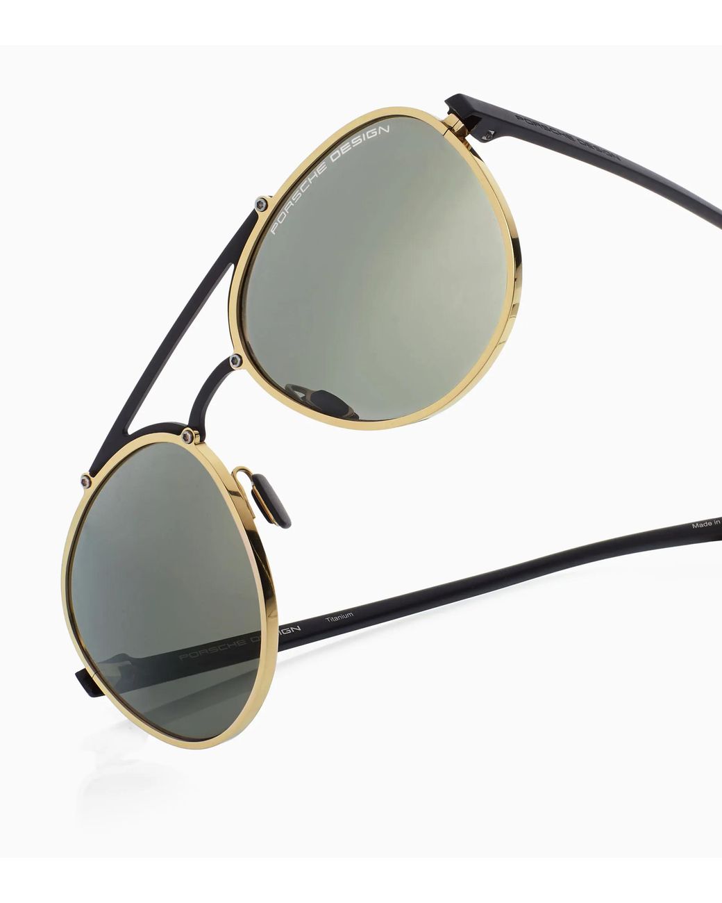 Porsche Design Metallic Sunglasses Hexagon #5