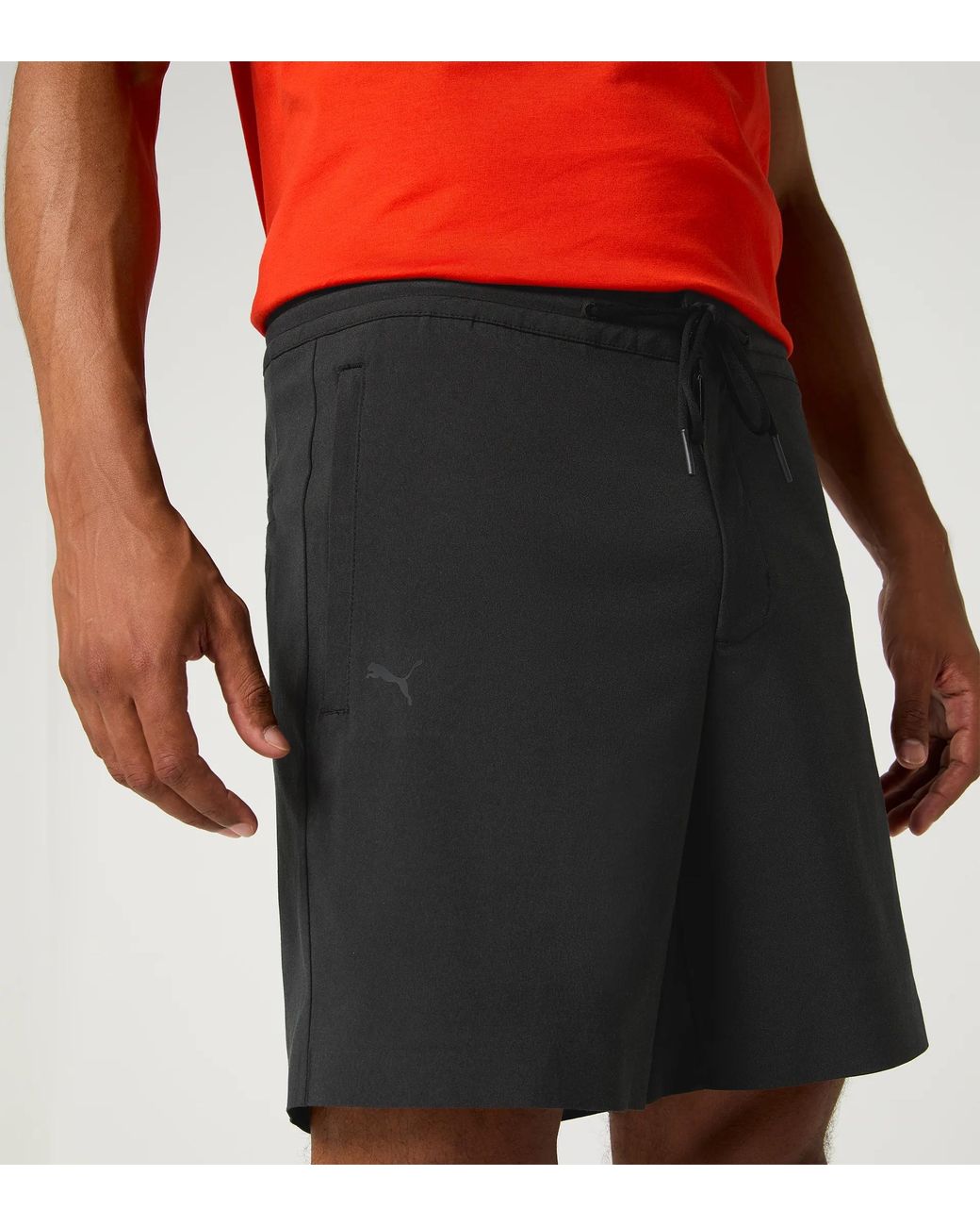 Porsche Design Black Active Shorts for men