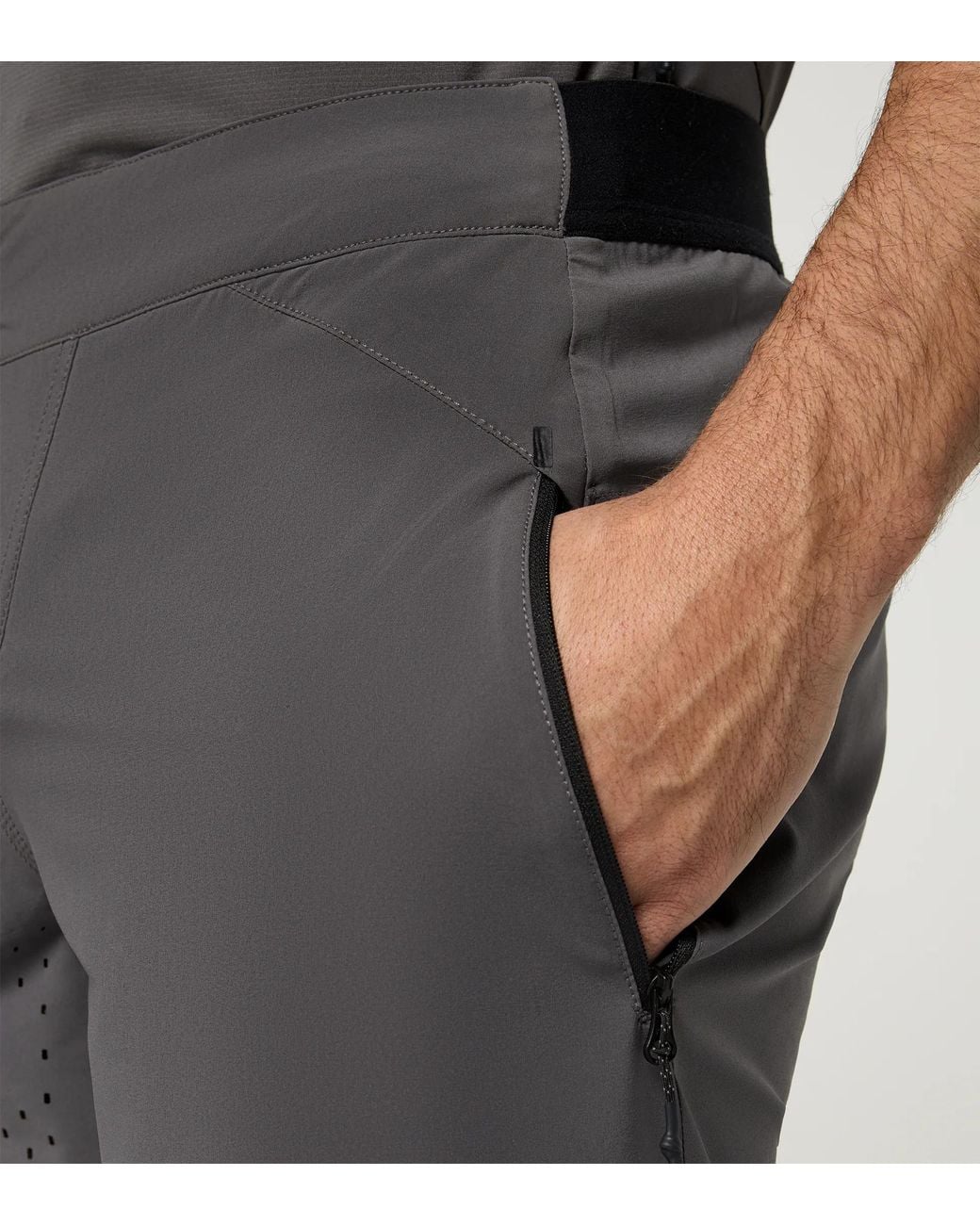 Porsche Lifestyle Gray Bike Shorts
