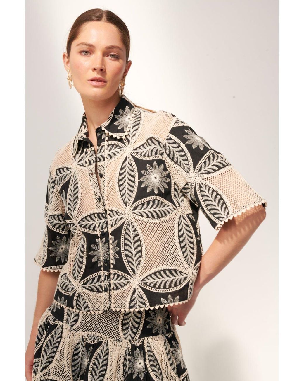 Poupette Natural Shirt Java