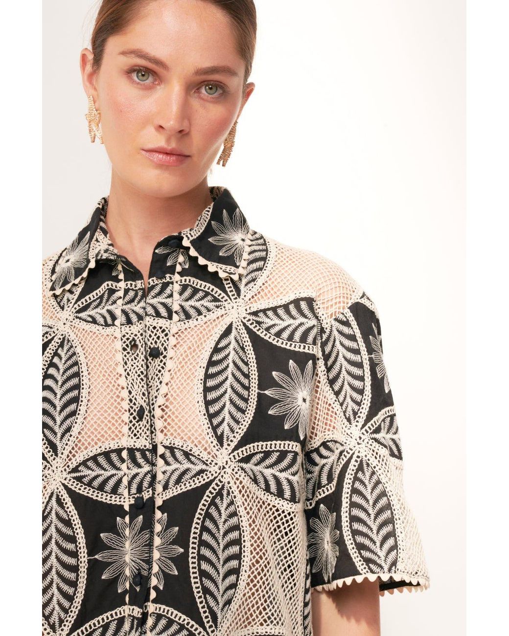 Poupette Natural Shirt Java