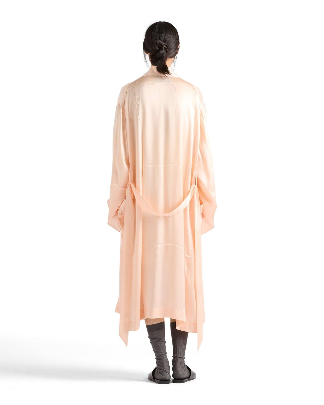 Prada Pink Silk Robe