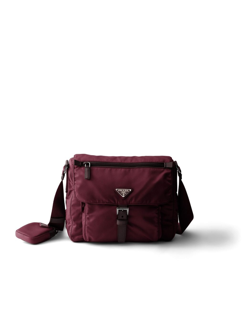 Prada Purple Re-Nylon Shoulder Bag