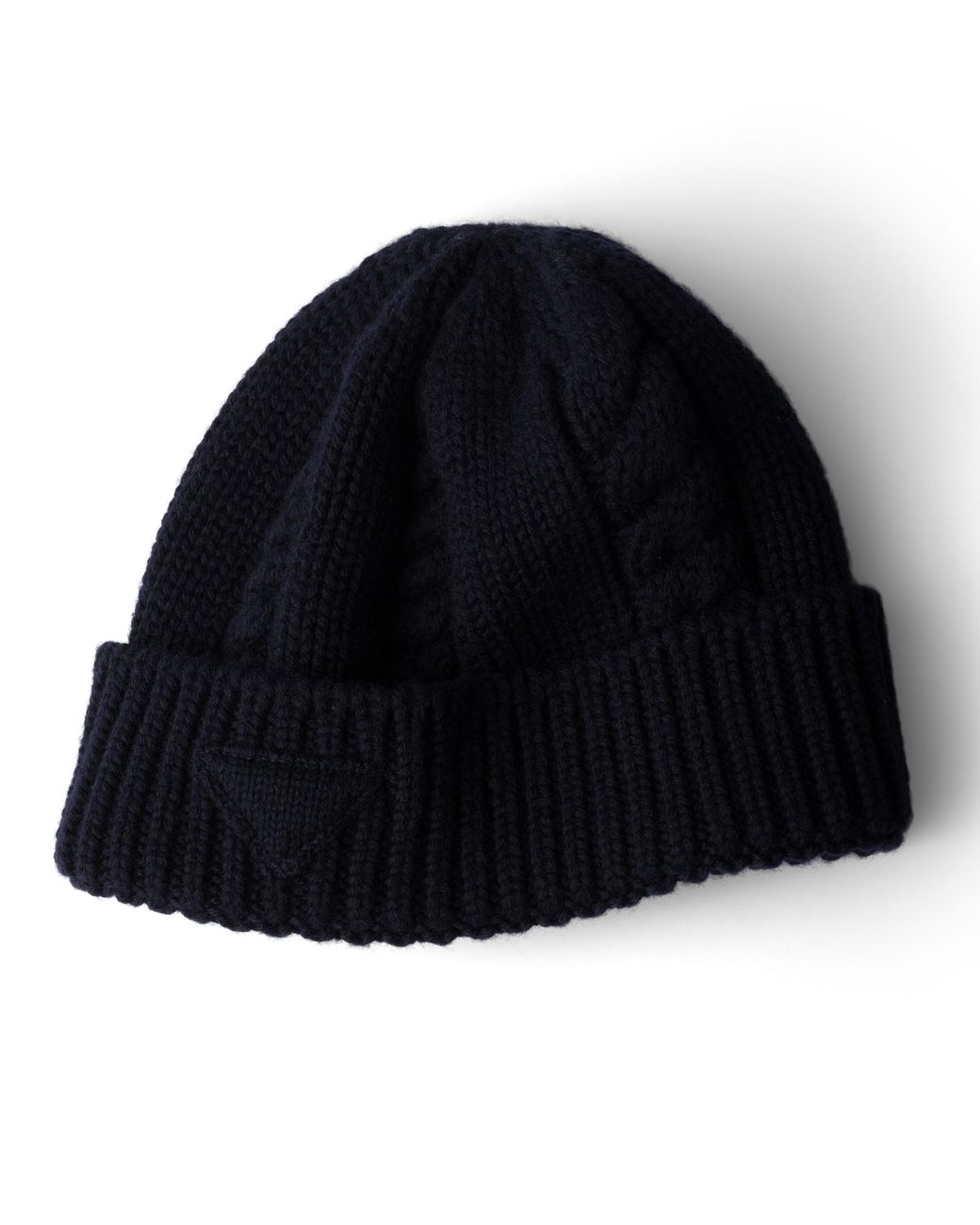Prada Blue Wool Beanie