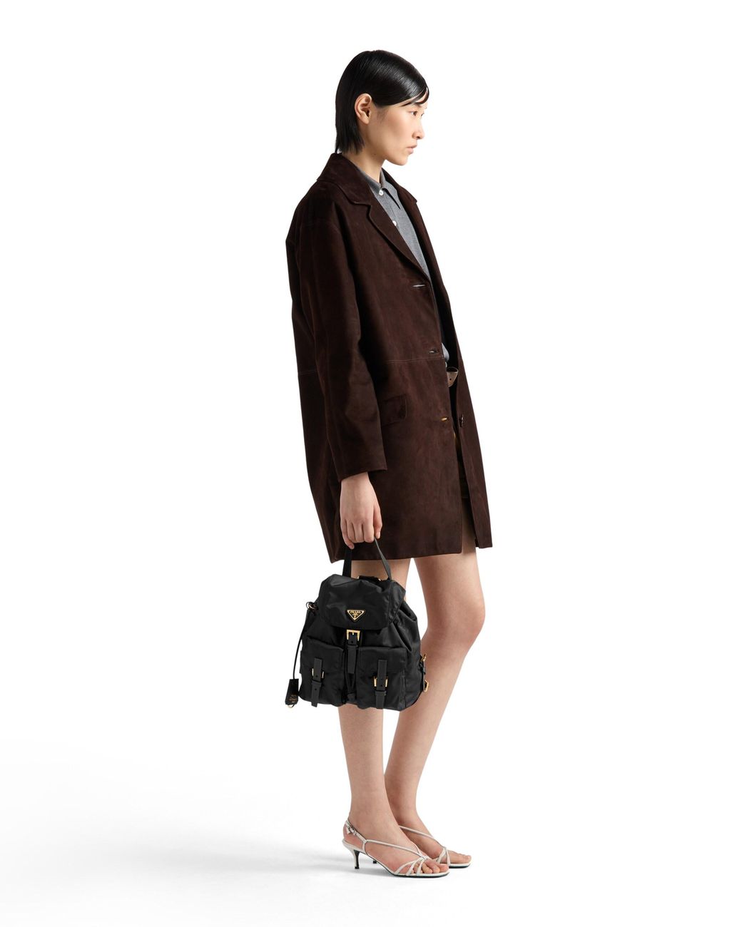 Zaino Re-Edition 1978 Small di Prada in Black