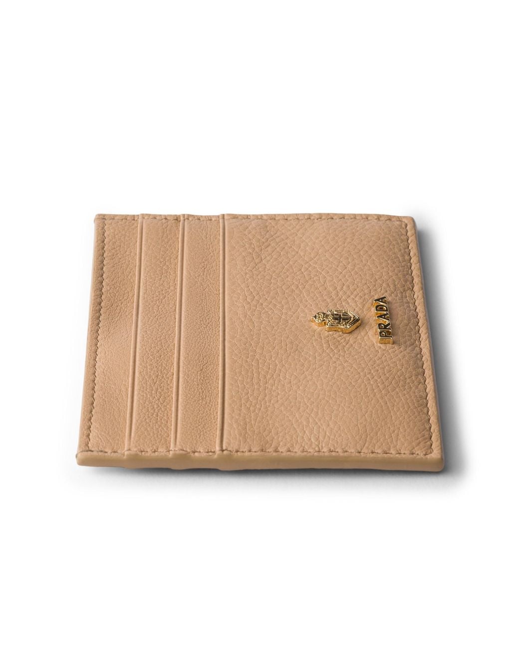 Prada White Leather Card Holder