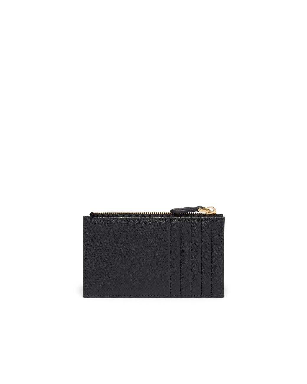 Prada Black Saffiano Leather Card Holder