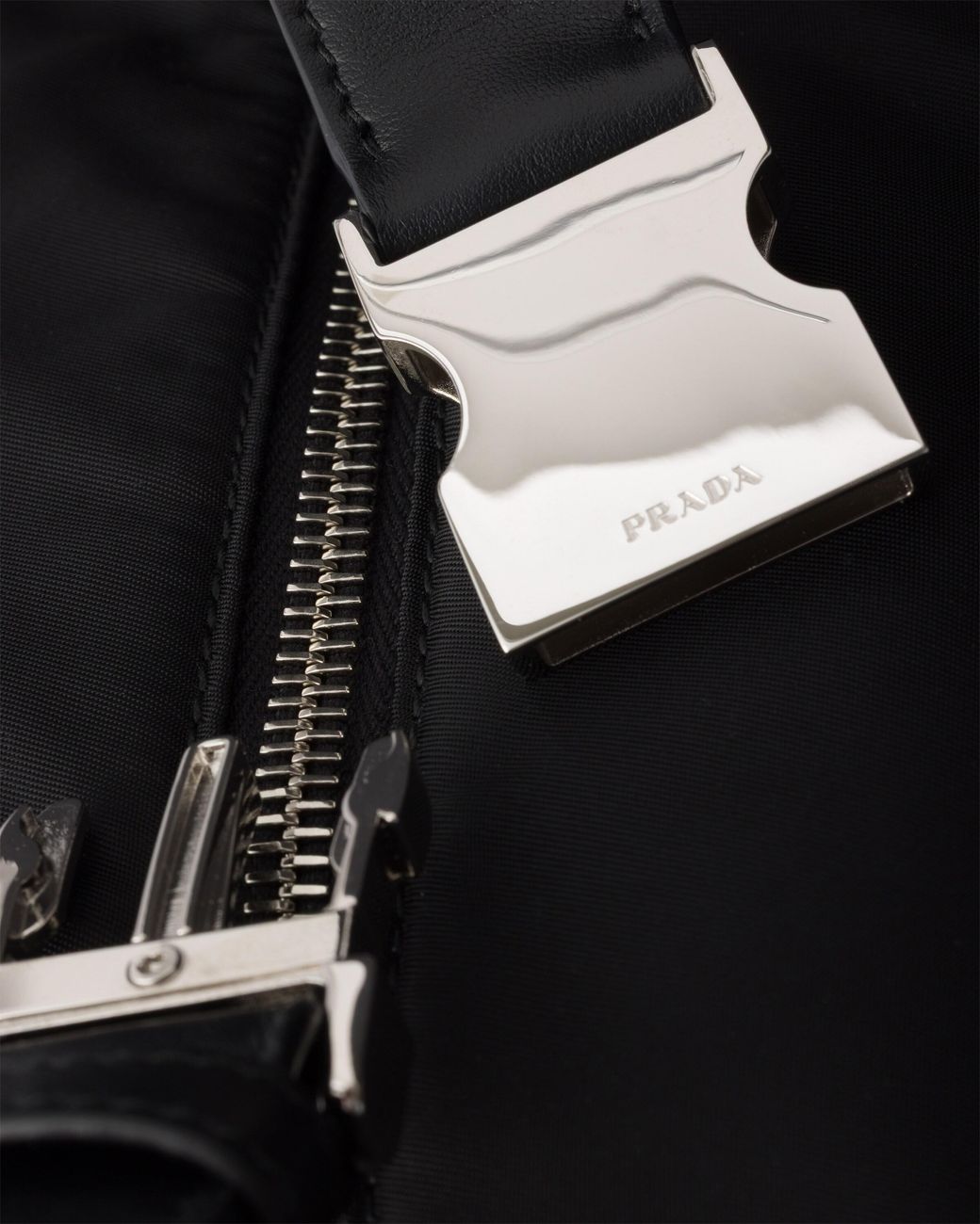 Prada Black Cherie Re-Nylon Mini Bag