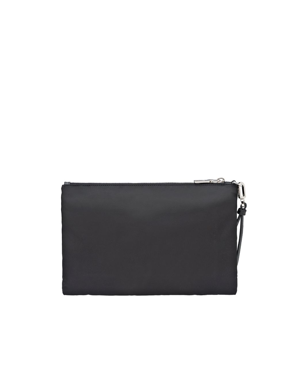 Prada Black Re-Nylon And Saffiano Leather Pouch for men