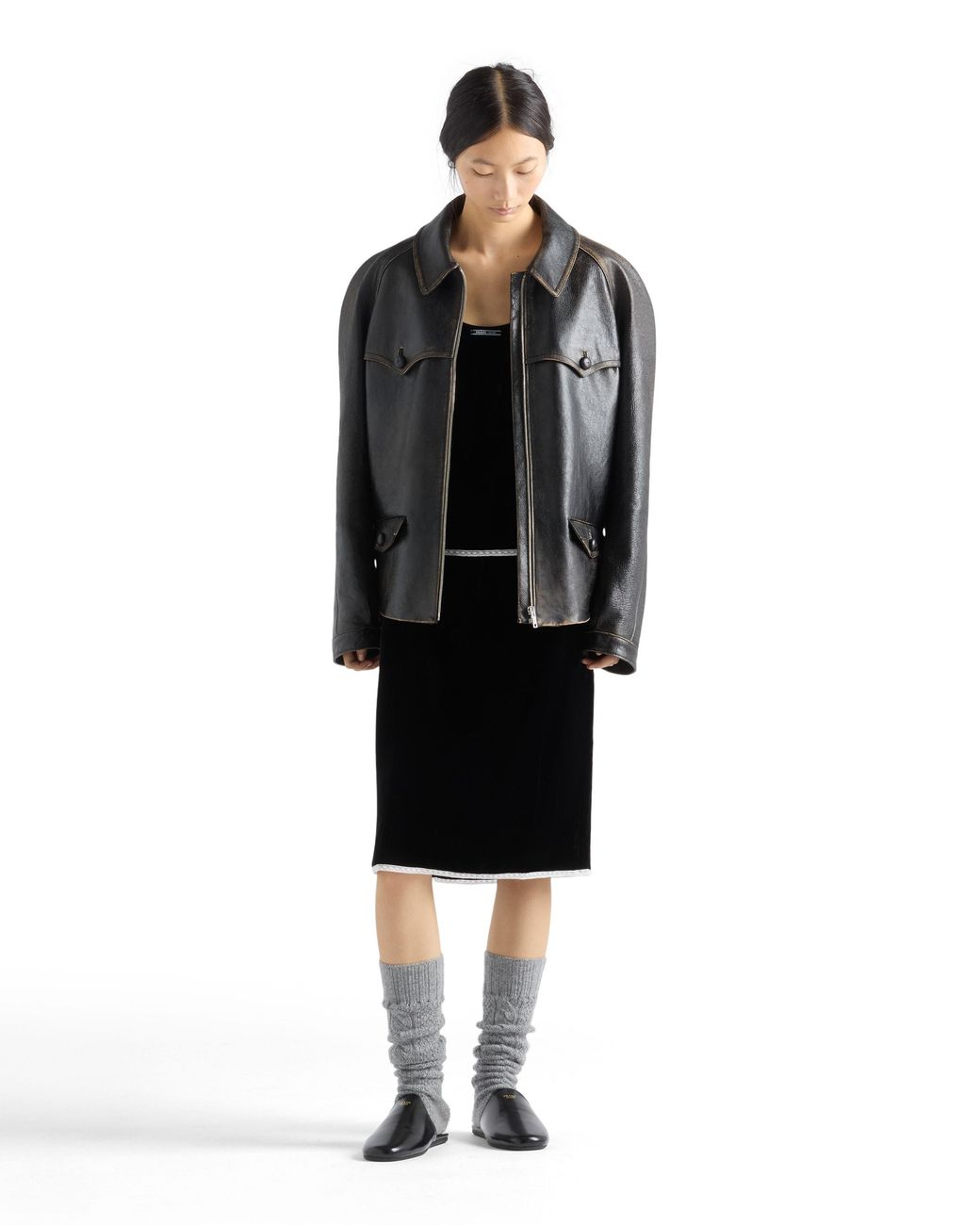Prada Black Velvet Underskirt