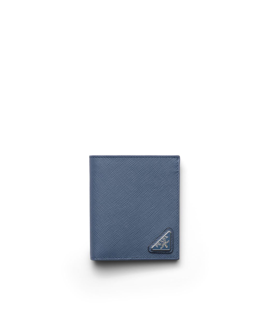 Prada Blue Saffiano Leather Wallet for men