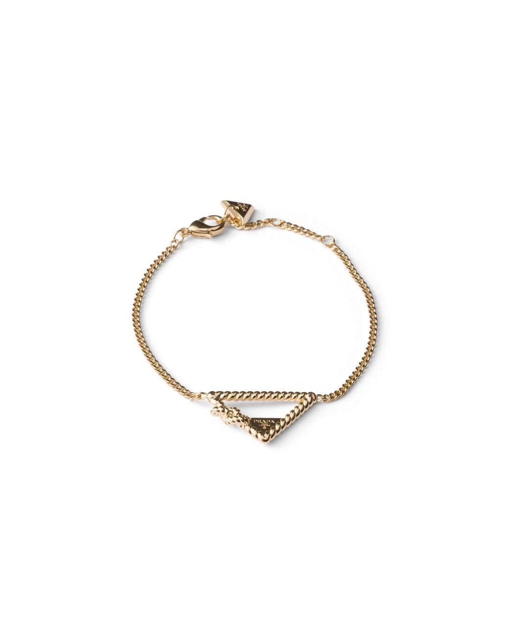 Prada Metallic Metal Bracelet