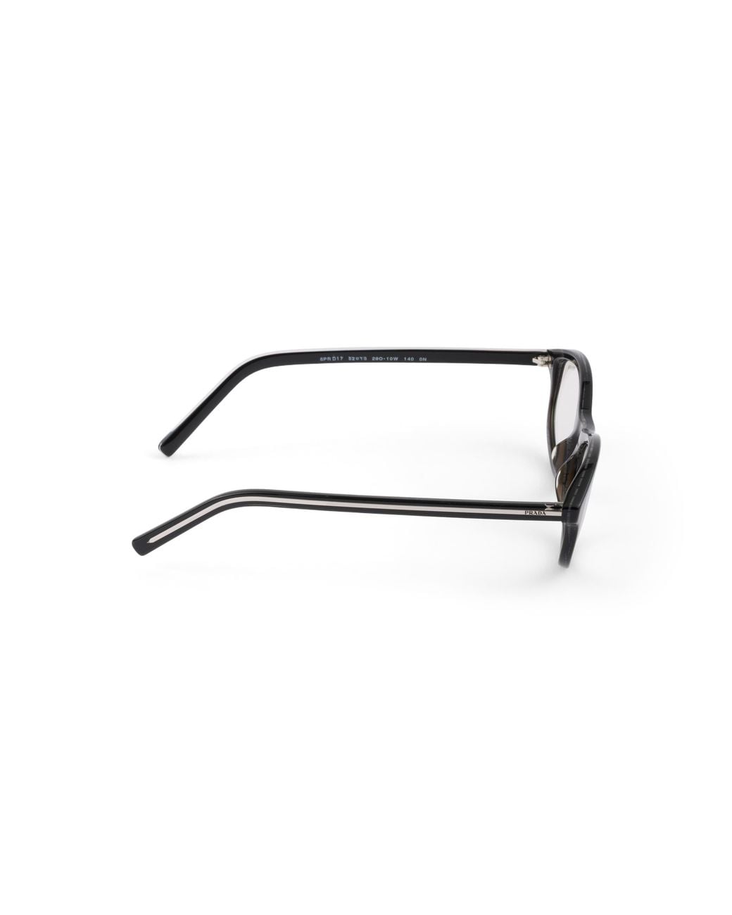 Prada White Sunglasses With The Iconic Metal Plaque