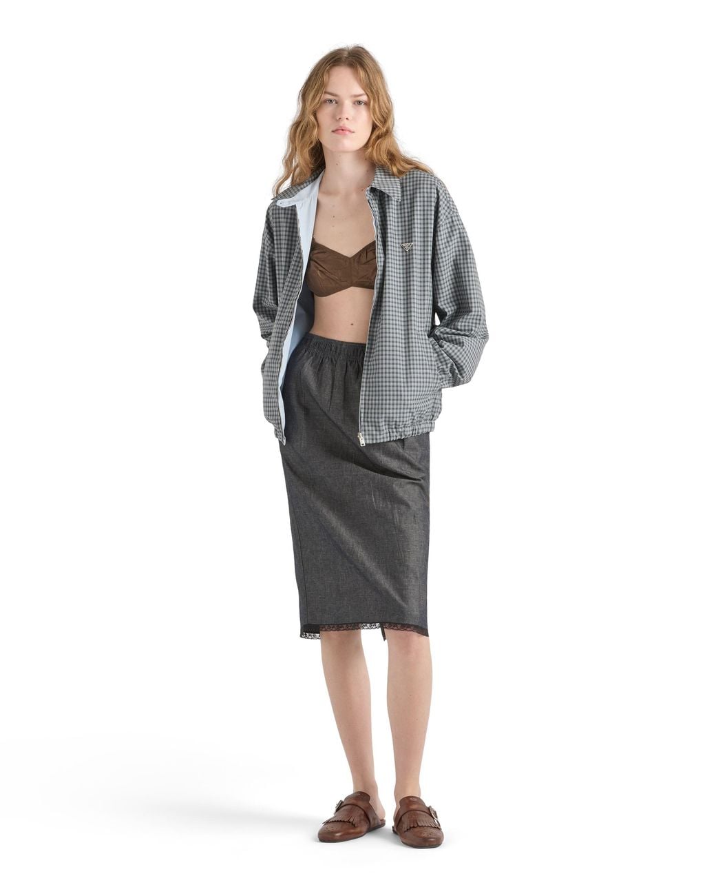 Giubbotto di Prada in Gray
