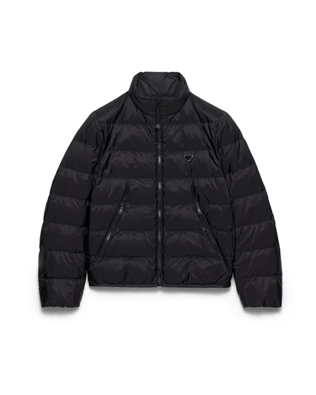 Prada Blue Re-Nylon Puffer Jacket for men