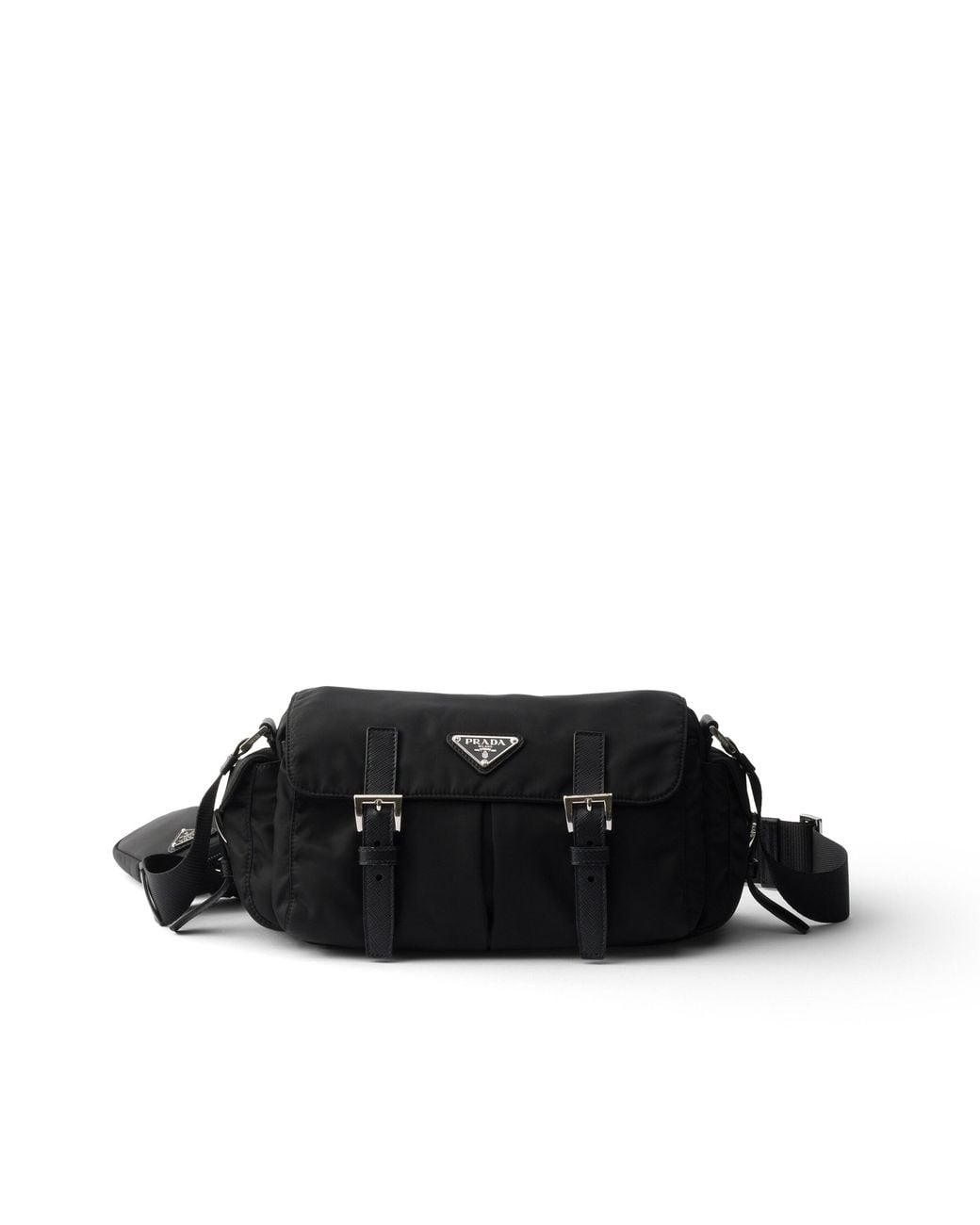 Prada Black Medium Re-Nylon Shoulder Bag