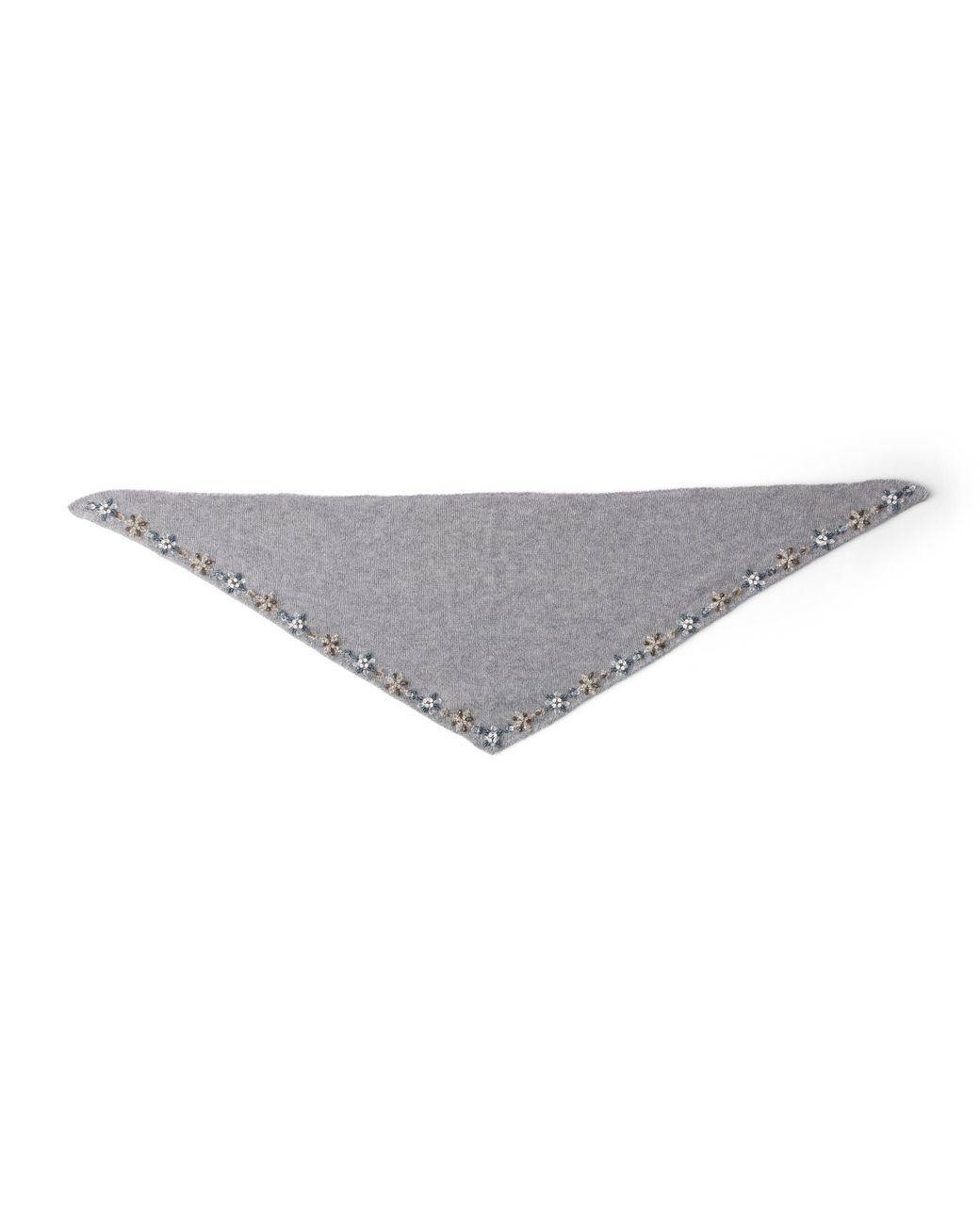 Sciarpa A Triangolo di Prada in Gray