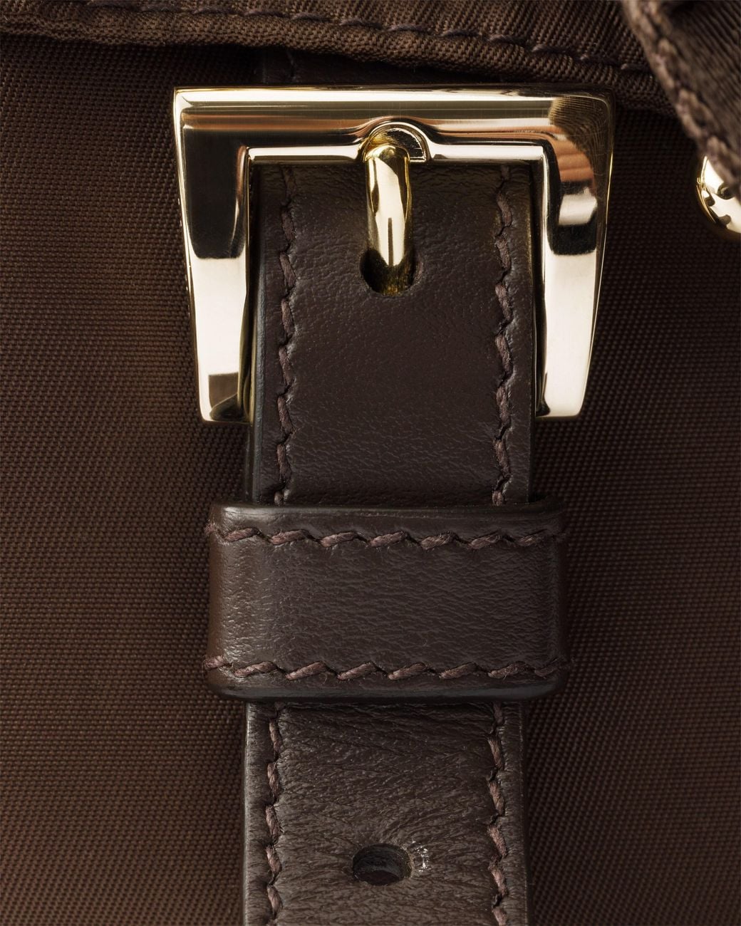 Prada Brown Explore Small Re-Nylon And Leather Shoulder Bag, Sienna