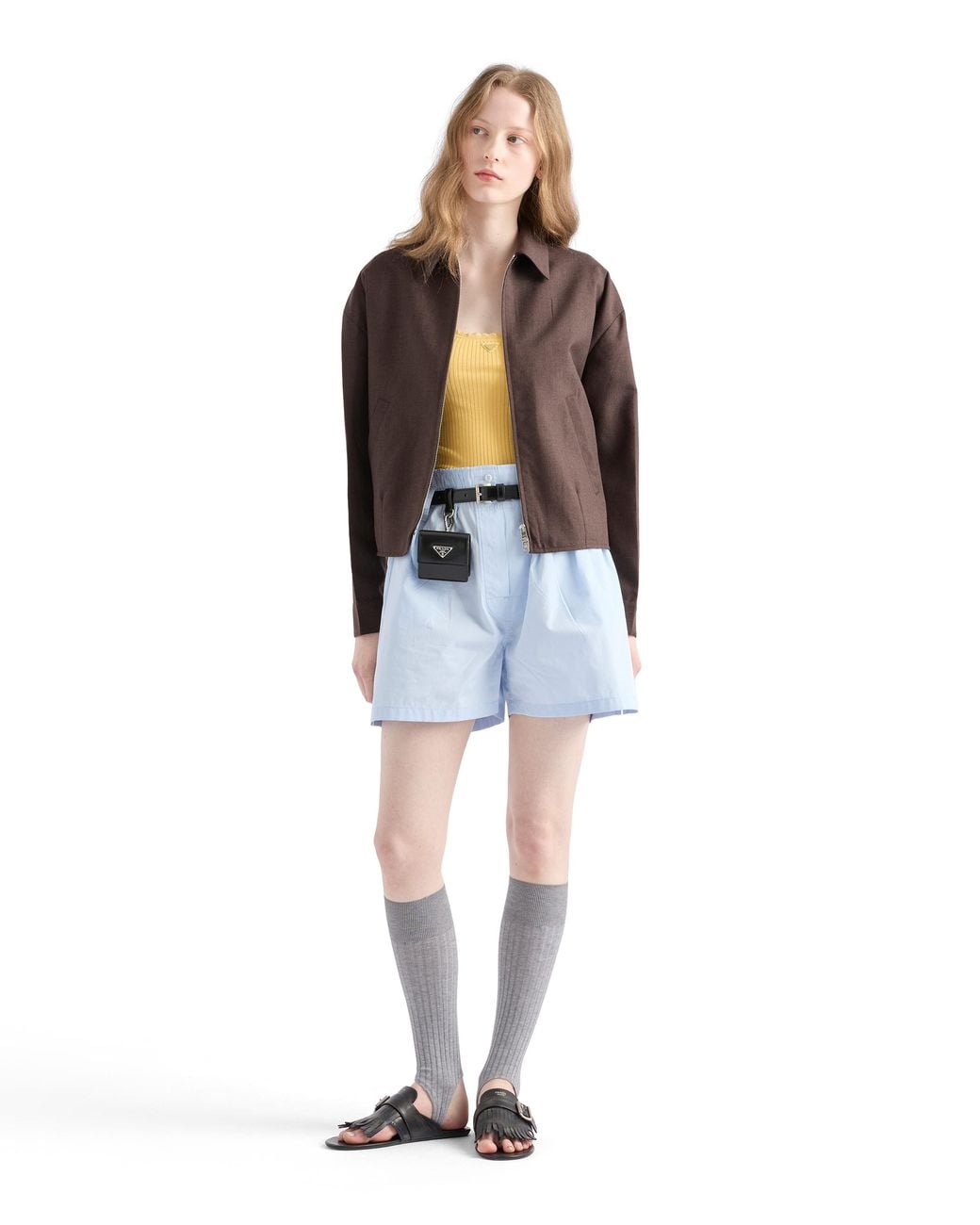 Blouson di Prada in Brown