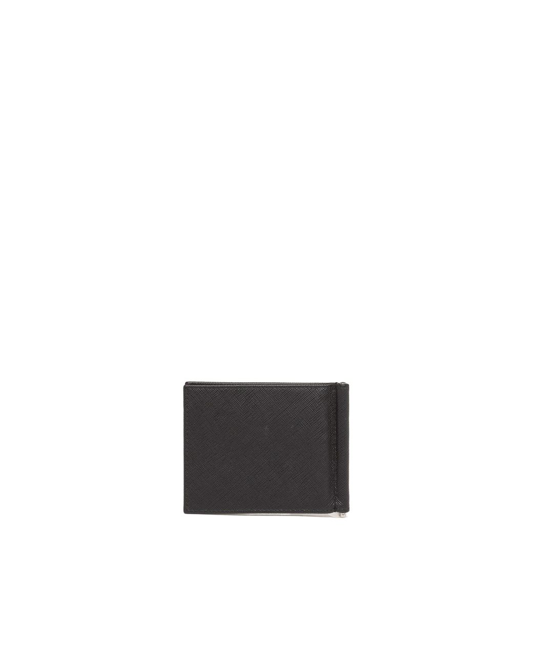 Prada White Saffiano Leather Wallet for men