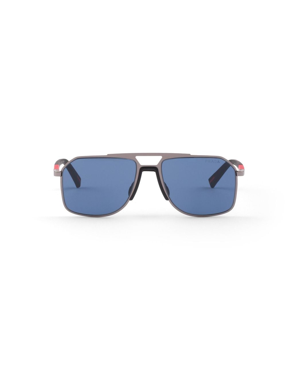 Prada Blue Linea Rossa Sunglasses for men