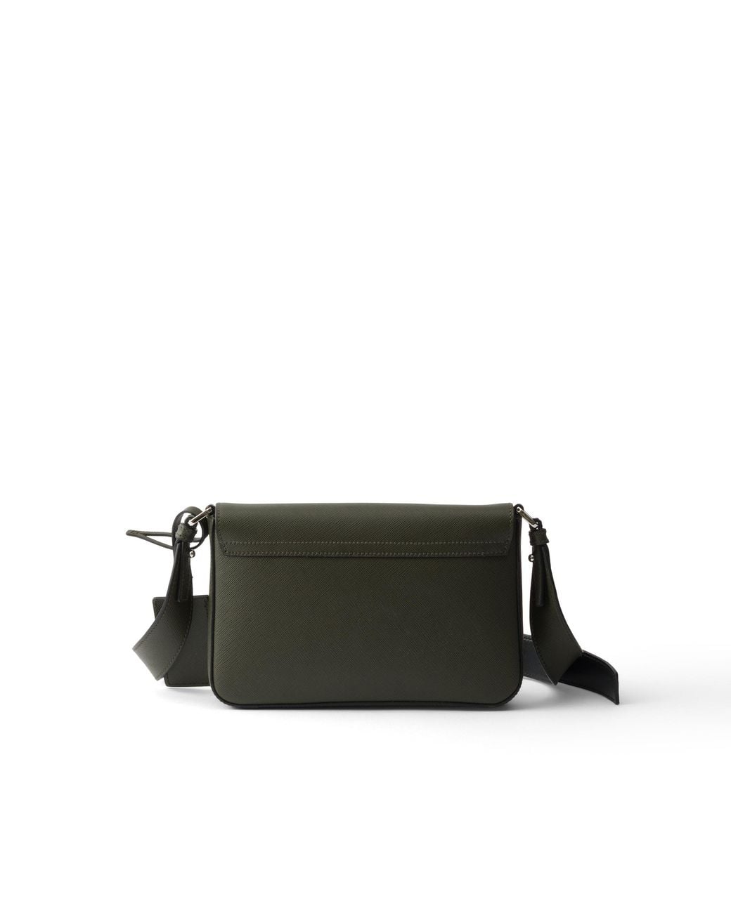 Prada Black Saffiano Leather Shoulder Bag for men
