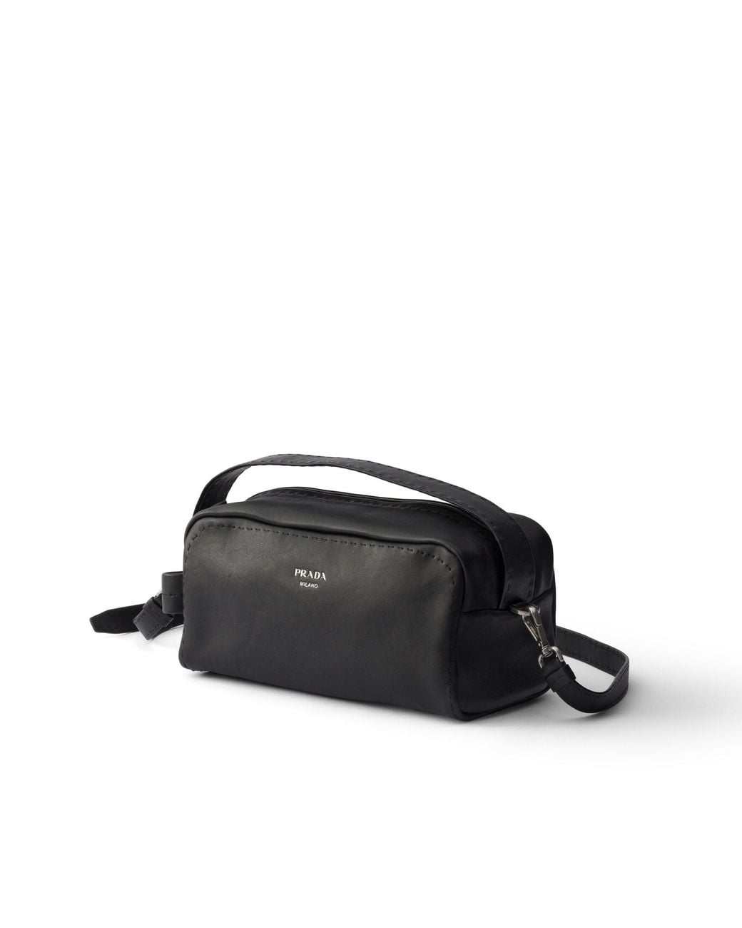 Prada Black Nappa Leather Shoulder Bag for men