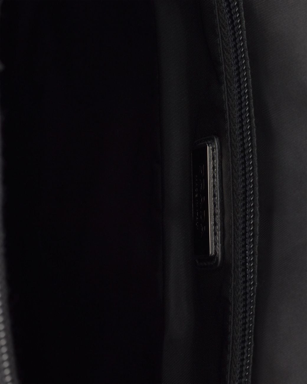 Prada Black Re-Nylon And Saffiano Leather Backpack for men