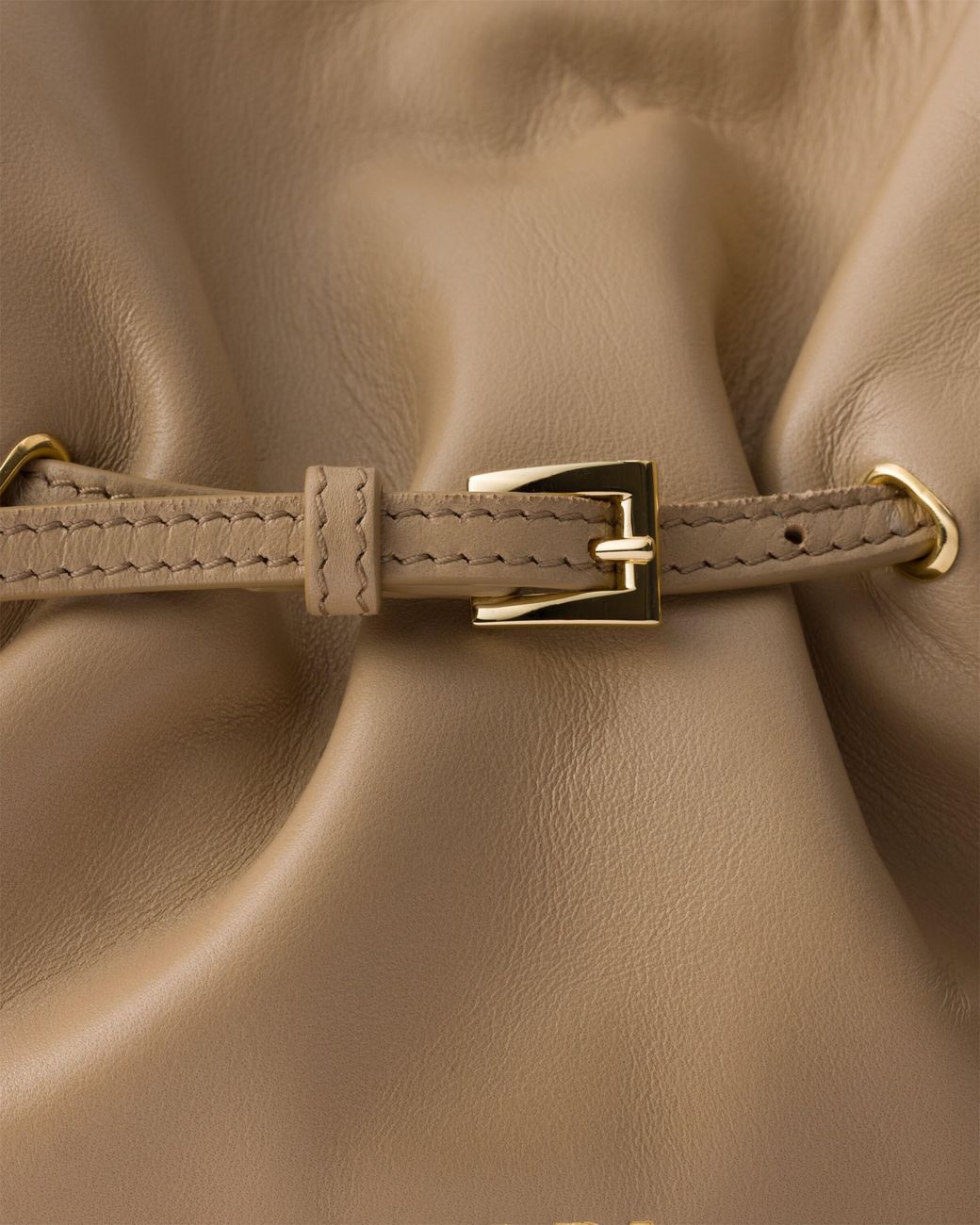 Prada Natural Dada Small Nappa Leather Bag
