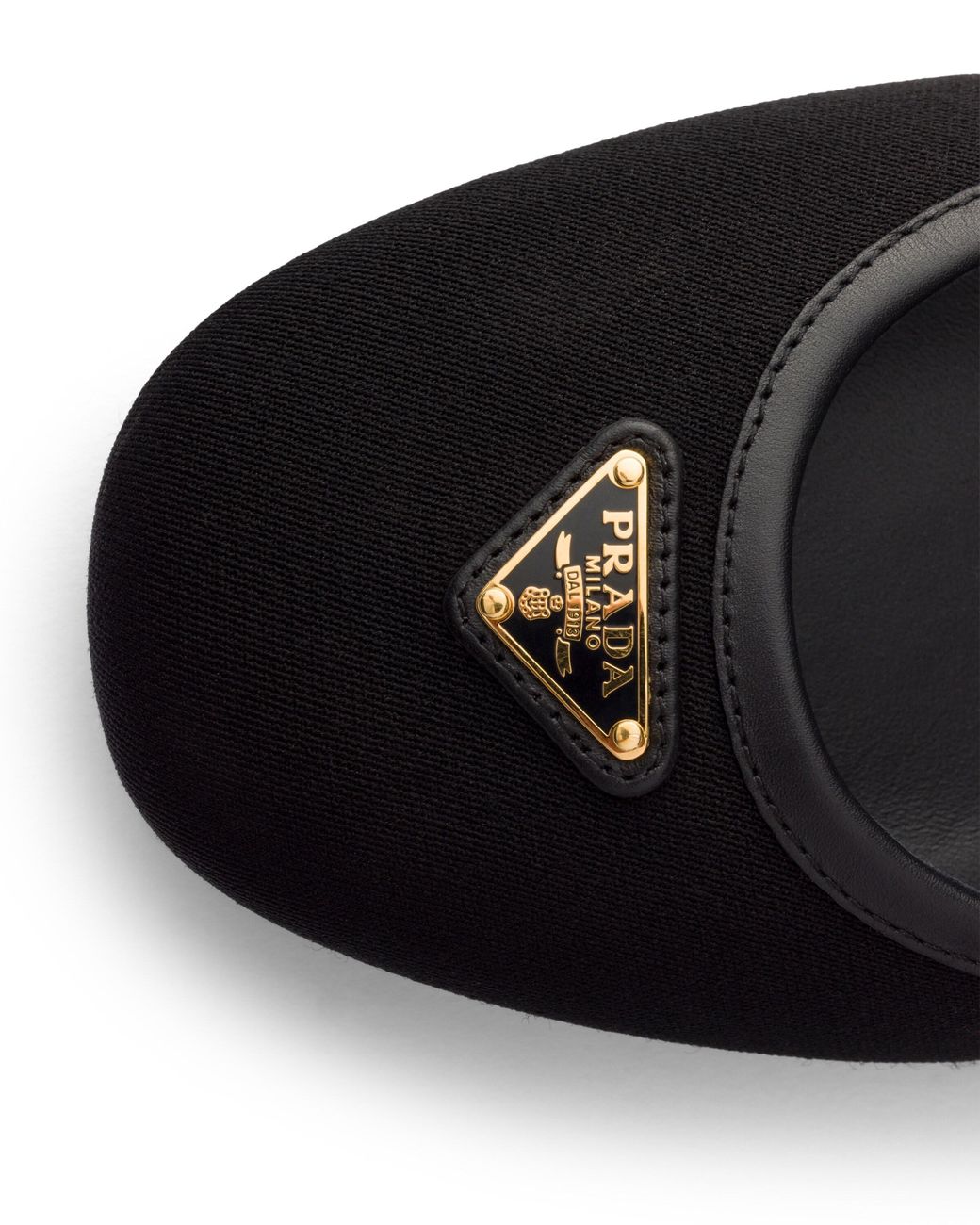 Prada Black Fabric Pumps