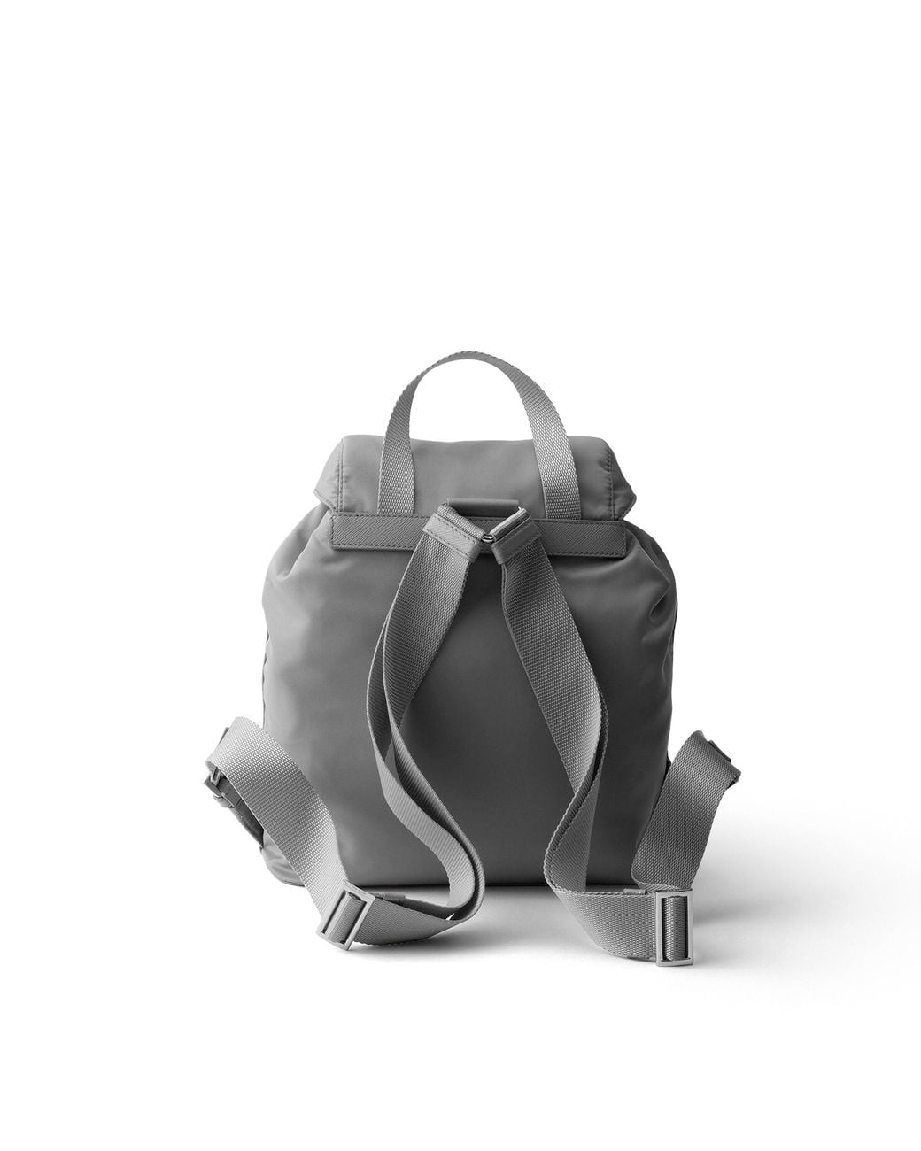 Prada Gray Small Re-Nylon Backpack