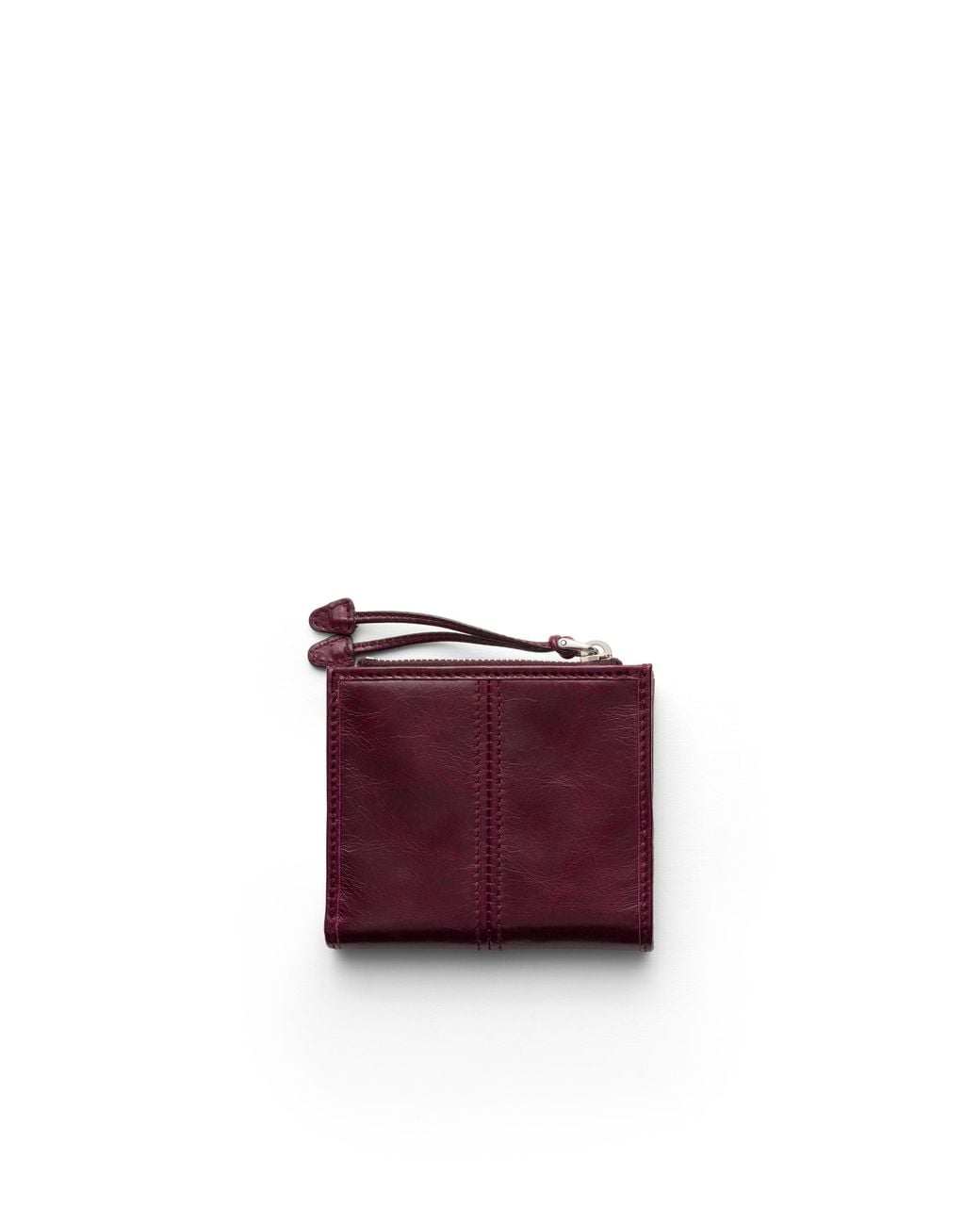 Prada Purple Small Leather Wallet for men