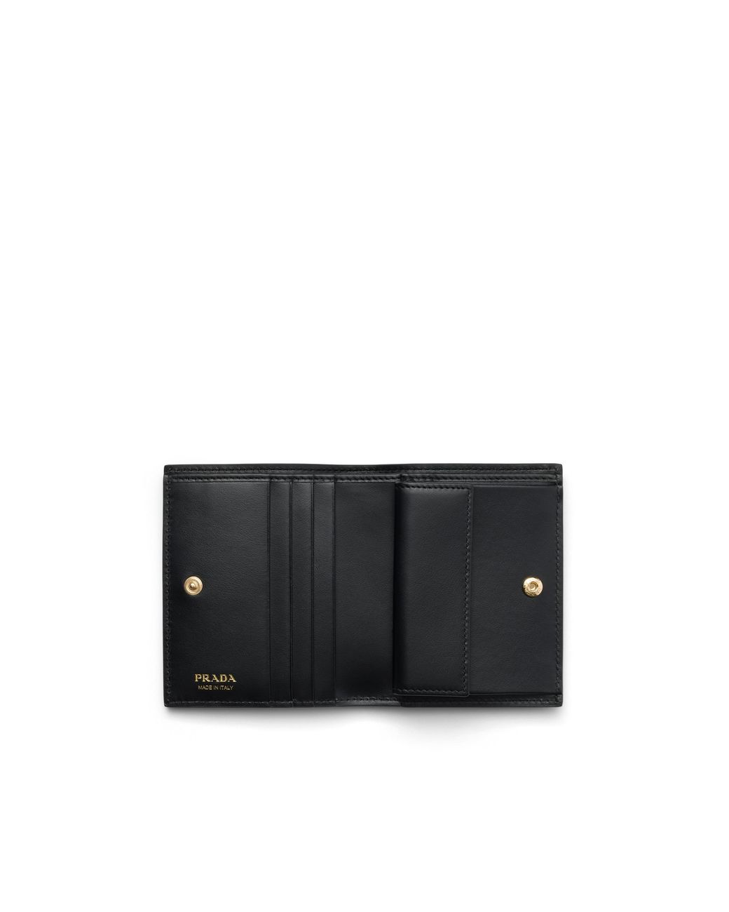 Prada White Small Leather Wallet