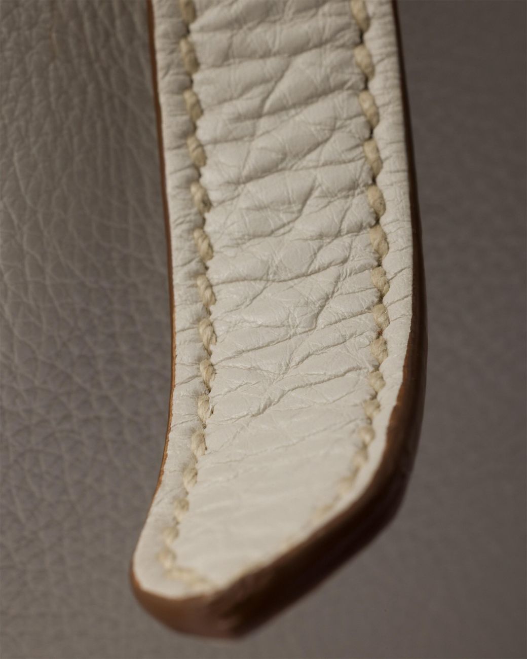 Prada Natural Karin Medium Antiqued Leather Tote Bag